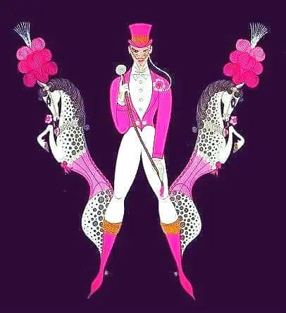 ❣️美術品#エルテ・アルファベットシリーズW(ダブル)#最後のリトグラフ#AP版