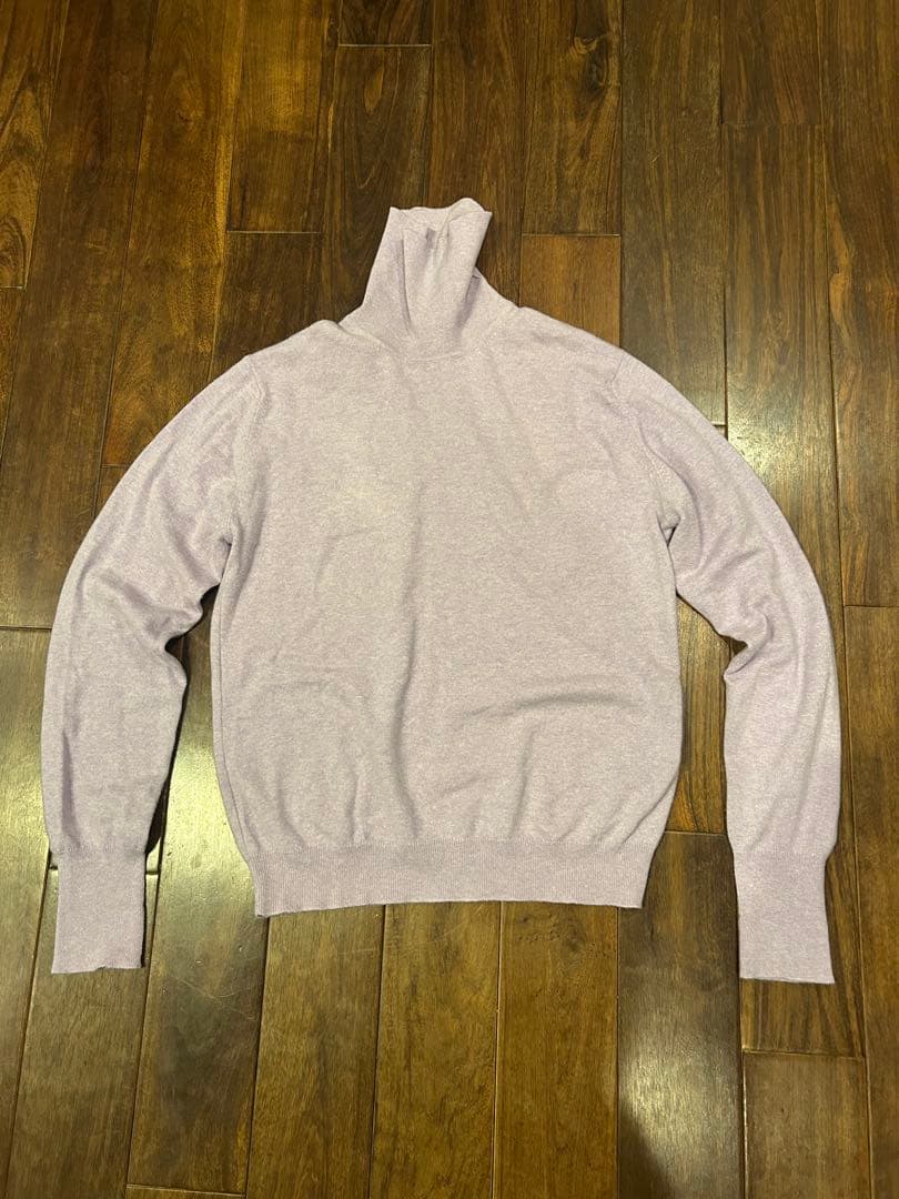 バランタイン カシミヤ100% タートルネックセーター 48 スコットランド製
