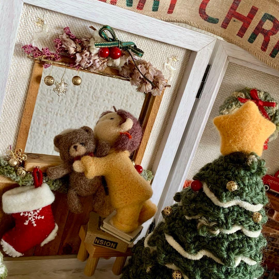 ぷ*子様 羊毛フェルト　クリスマス飾り