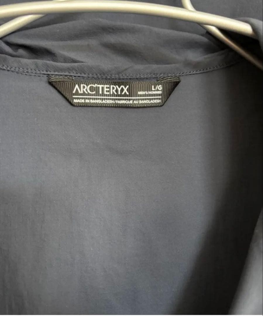 ARC'TERYX スコーミッシュフーディ Lサイズ ネイビー
