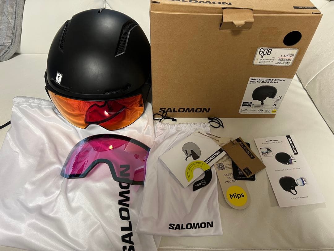 D PRIME SIGMA PHOTO MIPS　サロモン　ヘルメット