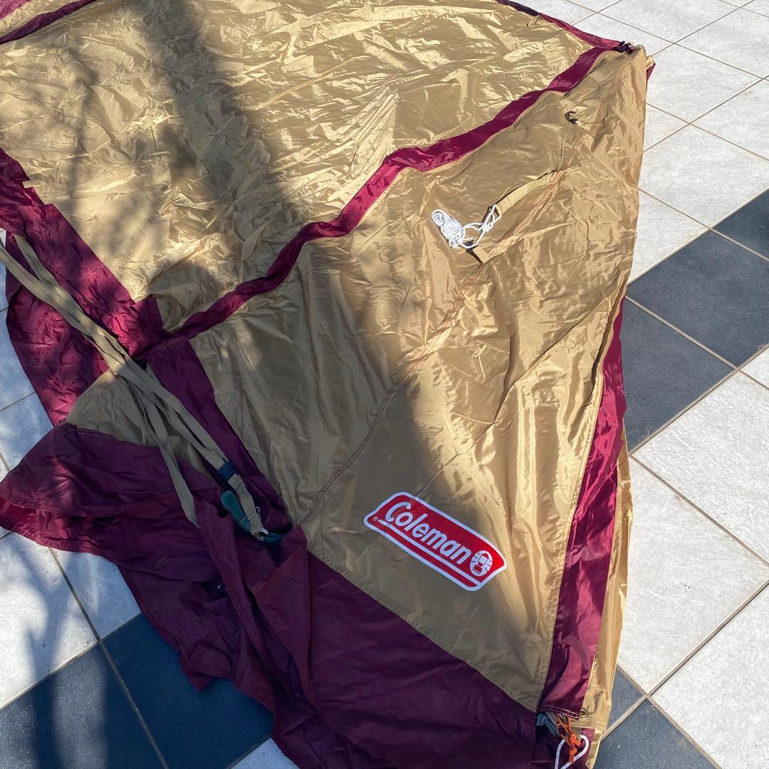 Coleman タフスクリーン2ルームハウス バーガンディ　テント キャンプ