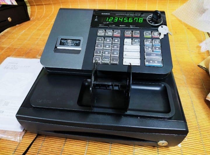 カシオレジスター　SE-S30　人気機種　コンパクト　送料無料　632001