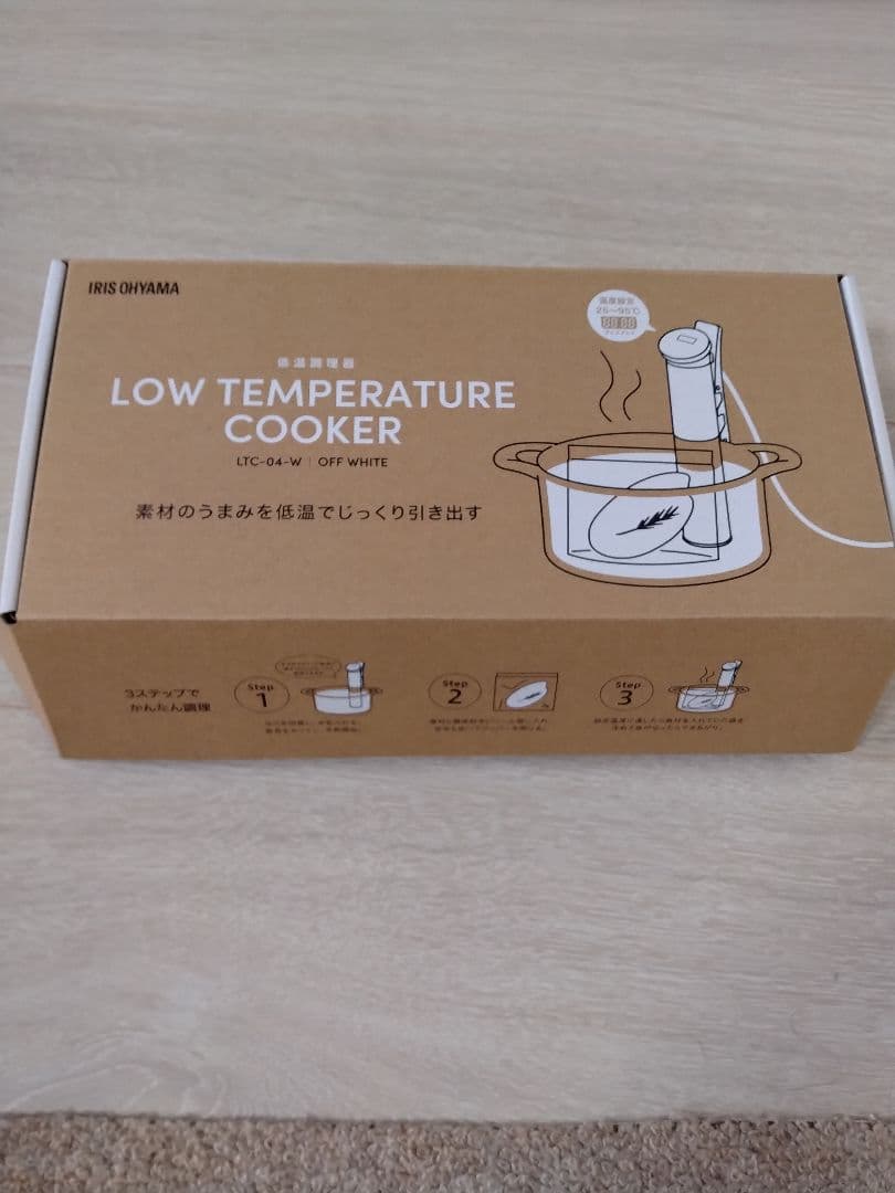 アイリスオーヤマ LTC-04-W [低温調理器 オフホワイト]