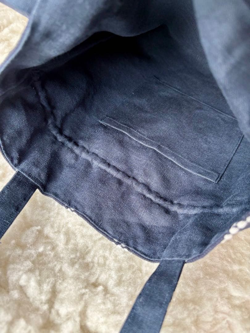 ミナペルホネン生地使用 ✳︎ tambourine 巾着バッグA