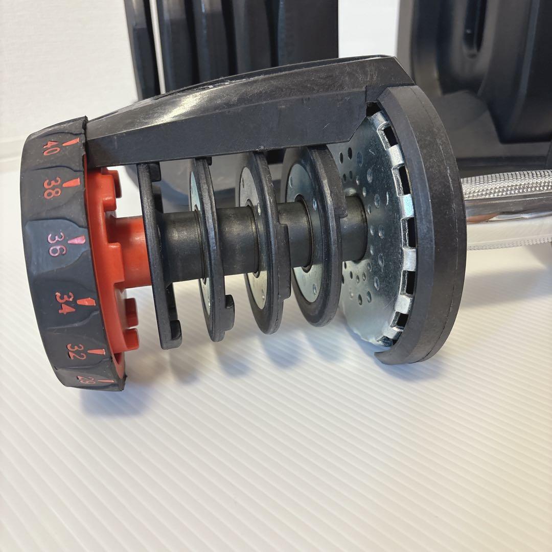 【送料込み】 可変式ダンベル ダイヤル調整5Kg〜40Kg ② 筋トレ