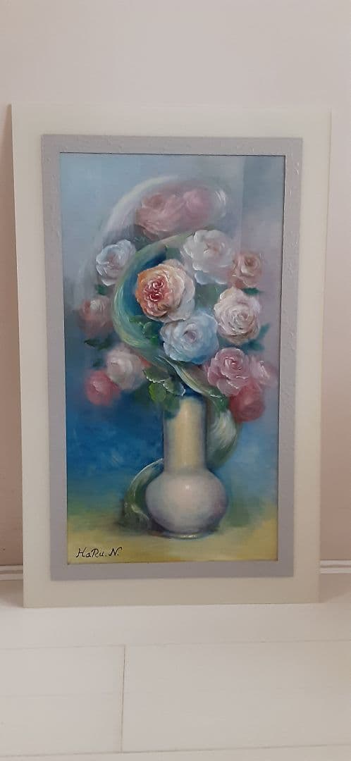 中島敏春☆油彩画作品☆新作☆原画☆一点物。