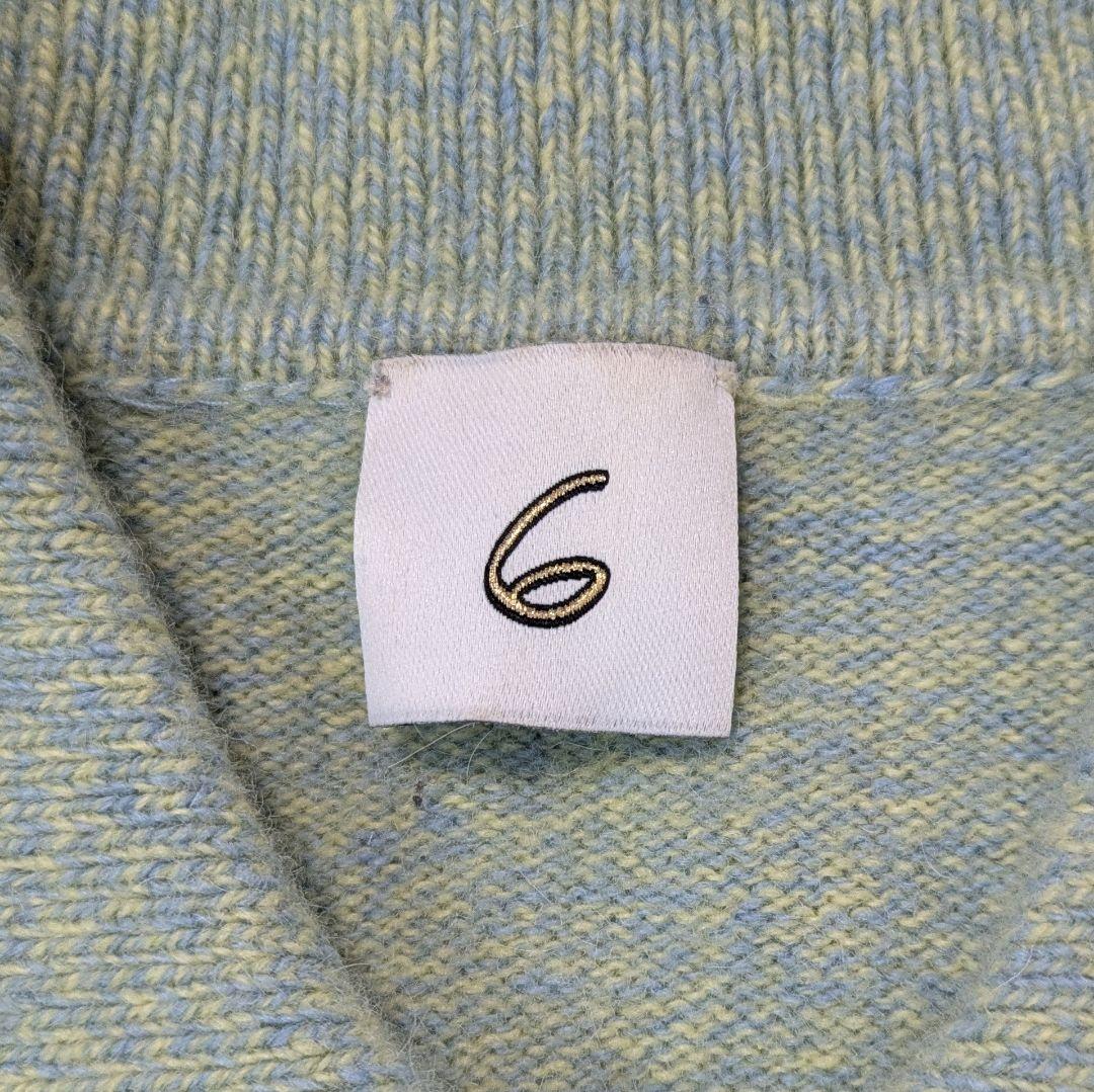 6(ROKU) ストール カーディガン