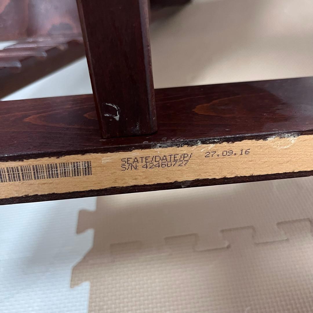 【新型現行品】ストッケ トリップトラップ ウォールナットブラウン　No4