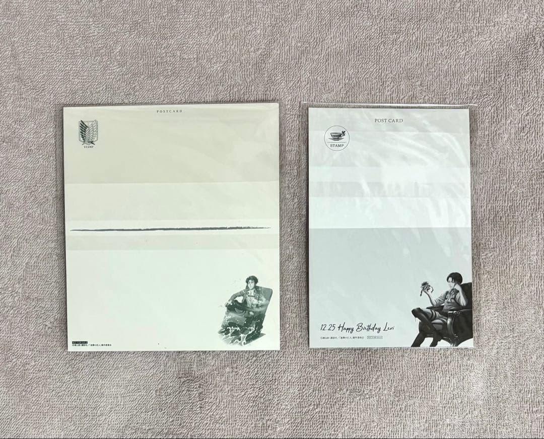 進撃の巨人　リヴァイ　ポストカード　劇場版　前売り券　特典　バースデー