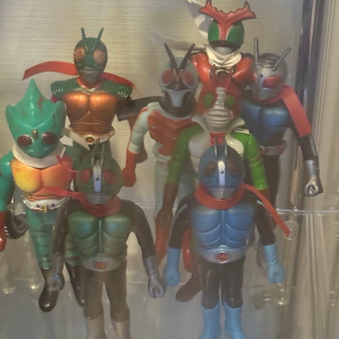 ポピー 仮面ライダー ソフビ まとめ売り