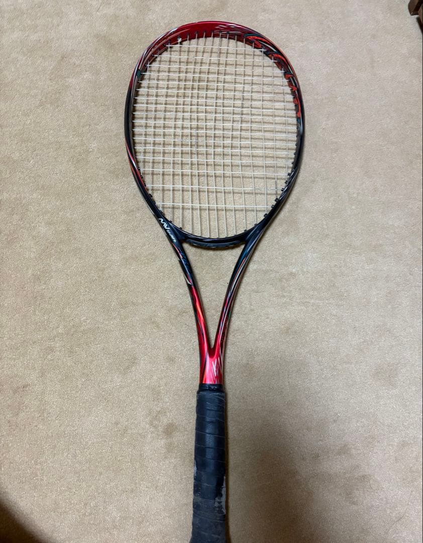 SCUD NVシリーズ テニスラケット 赤黒