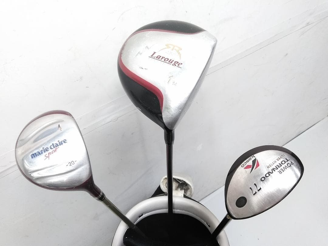 レディース ゴールデンベア ゴルフクラブ 本格12本セット バッグ付き♪