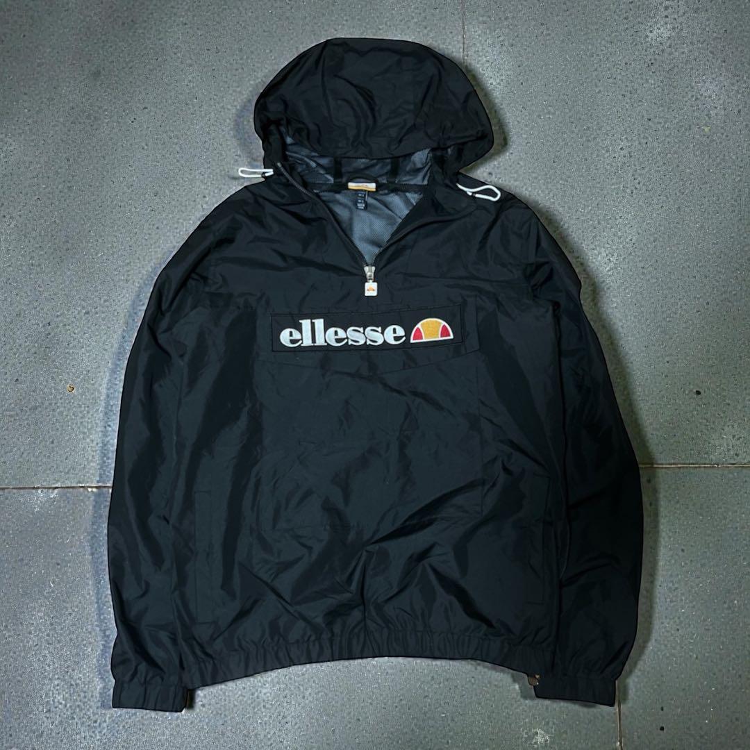 ✨希少✨ellesse エレッセ ハーフジップ アノラックパーカー プルオーバー