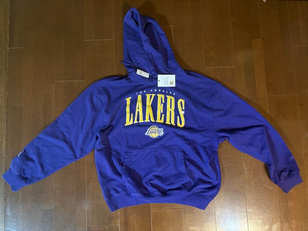 GAP×NBA　ロサンゼルス・レイカーズ　ヘビーウェイトパーカー　男女兼用L