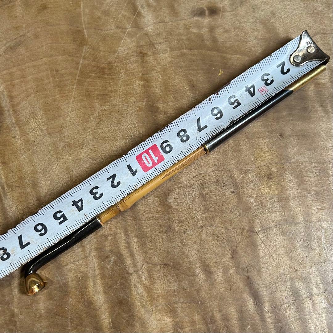 煙管 キセル 村田 k22刻印 金 銀四分一 煙草 k18