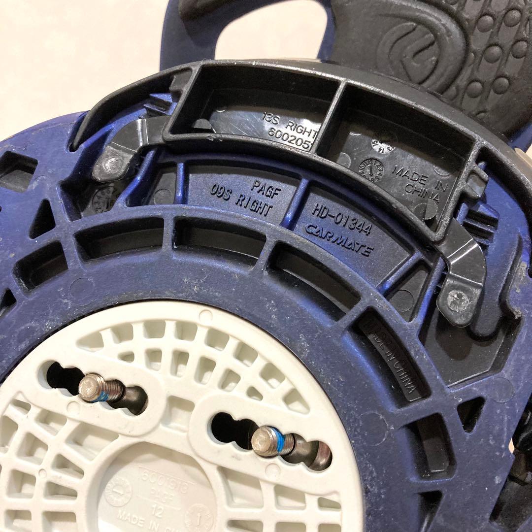 人気✨FLUX 81ND1N95 TT スノーボード バインディング ブルー M