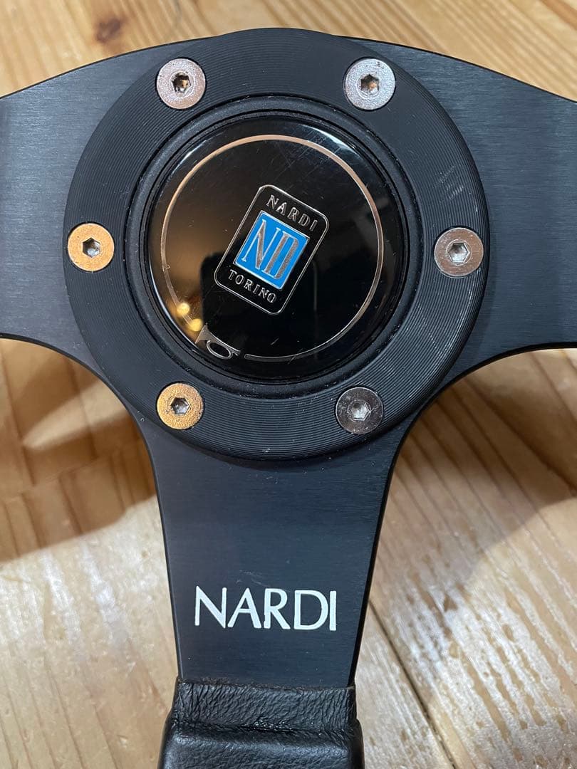 NARDI ステアリング、ホンダ用ボス付き