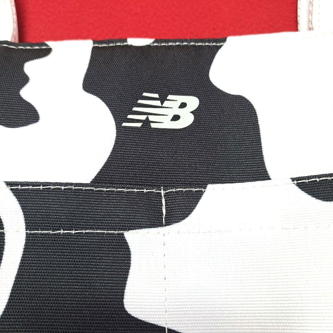 【美品】new balance golf トートバック ボストンテリア柄