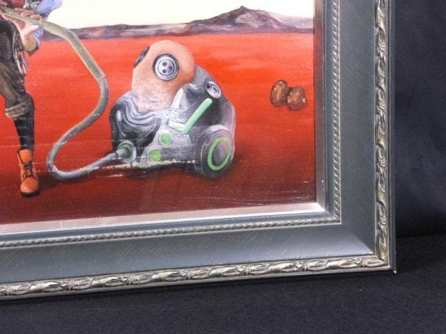 千田哲也『MONSTER SWEEPER type-LOAD』油彩 0603P