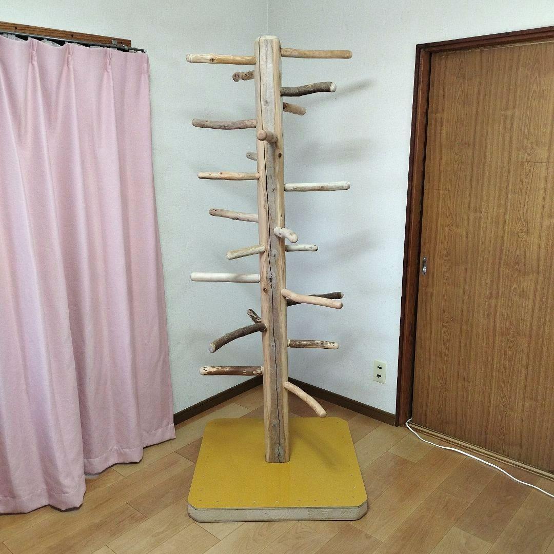 【大型鳥さん用】179.5cm眺め抜群♬ドッシリ重いバードスタンド