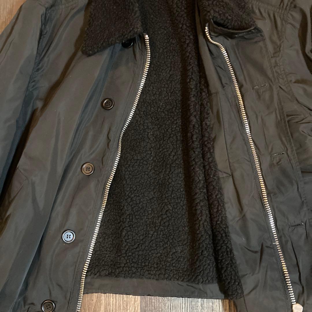 ナイロン ボア ジャケット