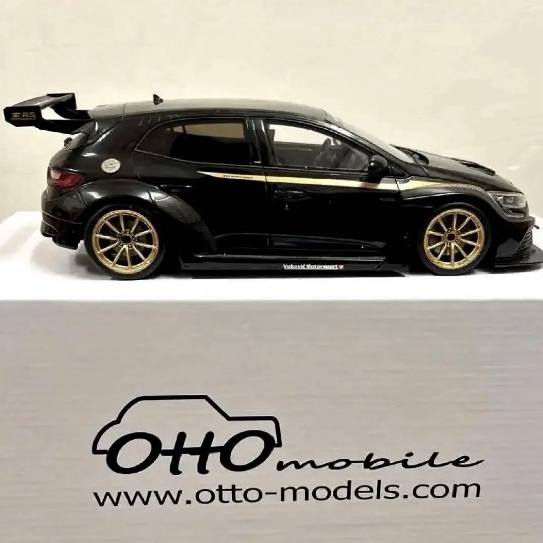 希少！OttO mobile1/18ルノー メガーヌ TC4 OTM936 黒