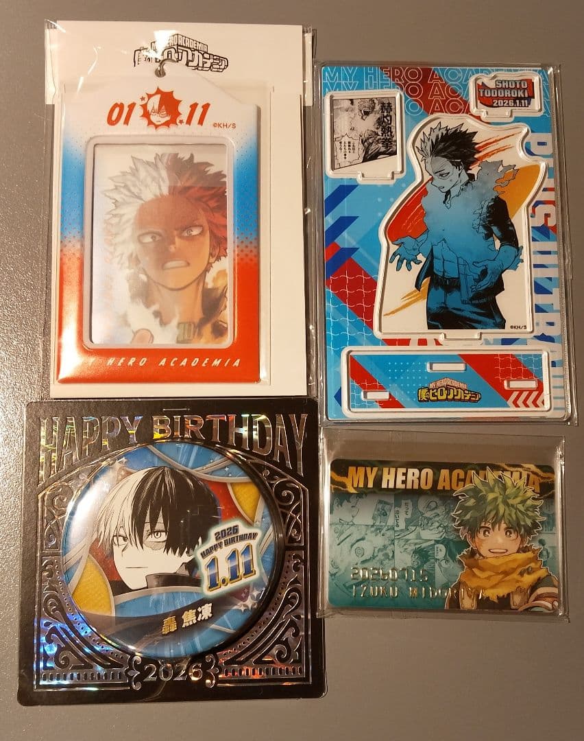 ★僕のヒーローアカデミア ヒロアカ 轟焦凍 バースデイ セット★