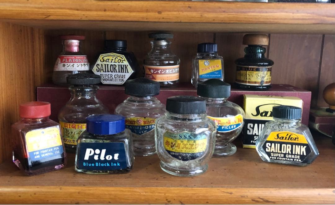 レア！　希少！アンティーク　インクボトル　12個おまとめ