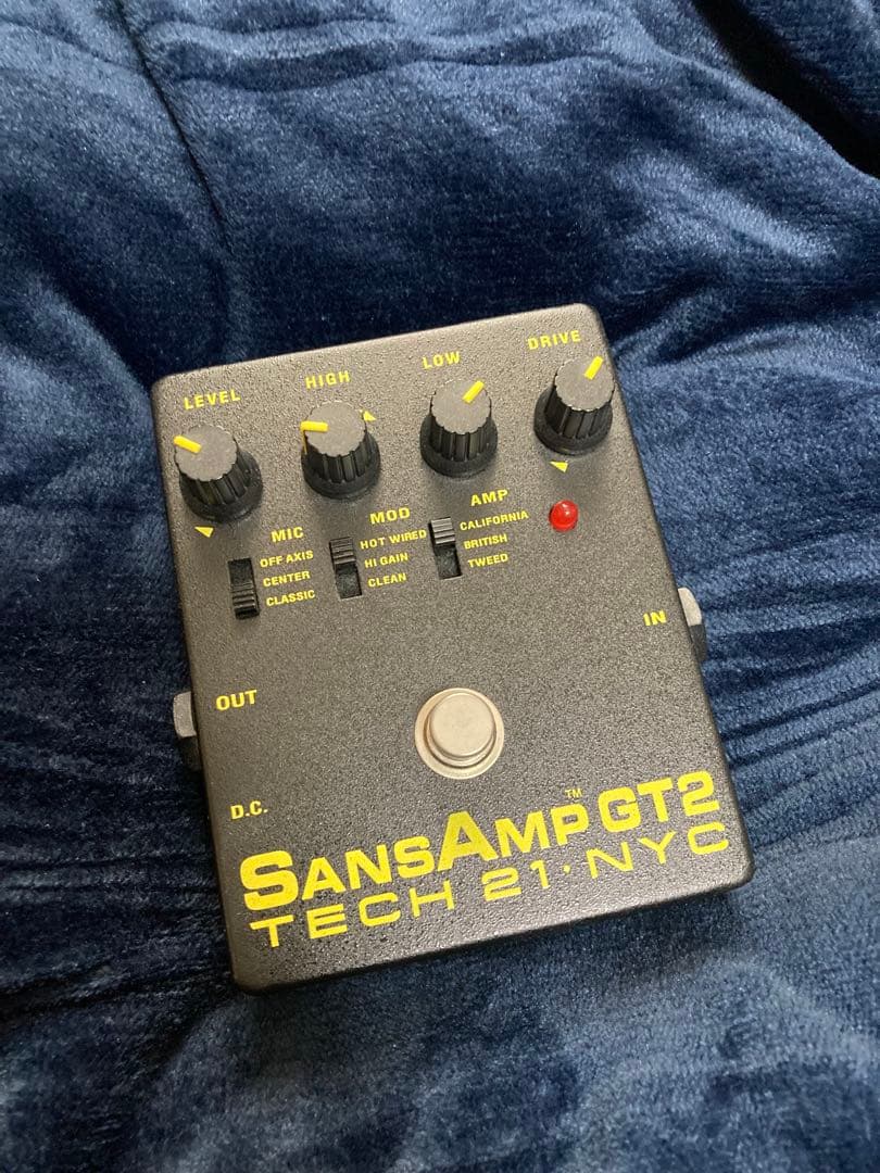 TECH 21 NYC SansAmp GT2 ギターエフェクター