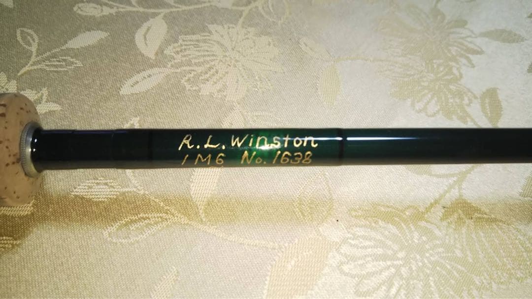 ウィンストンフライロッド9f#6.No.1638 竿　釣り