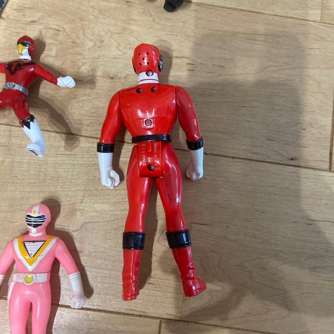 戦隊ヒーロー 可動フィギュアセット まとめ売り　昭和