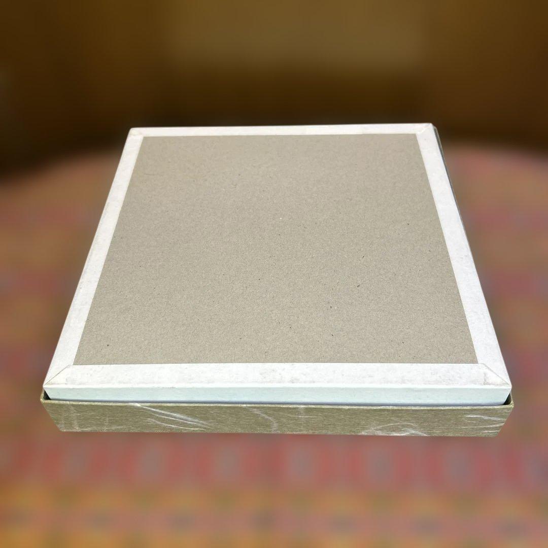 逸品 老舗 一彫堂　軽井沢彫 枝桜彫刻　リーフ型木製お皿　新品未使用 箱入り