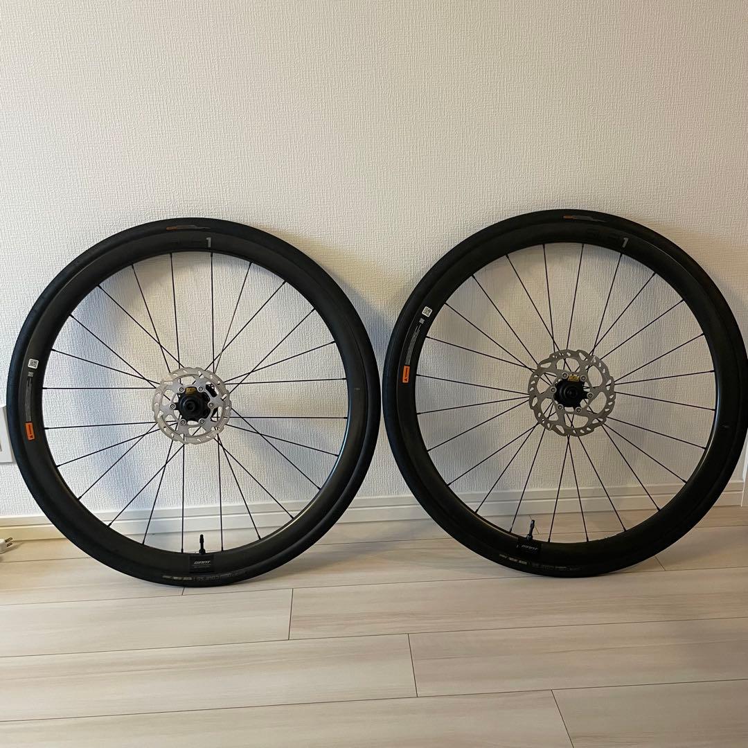 【着払い】GIANT SLR1 36 カーボンホイール 前後セット Disk