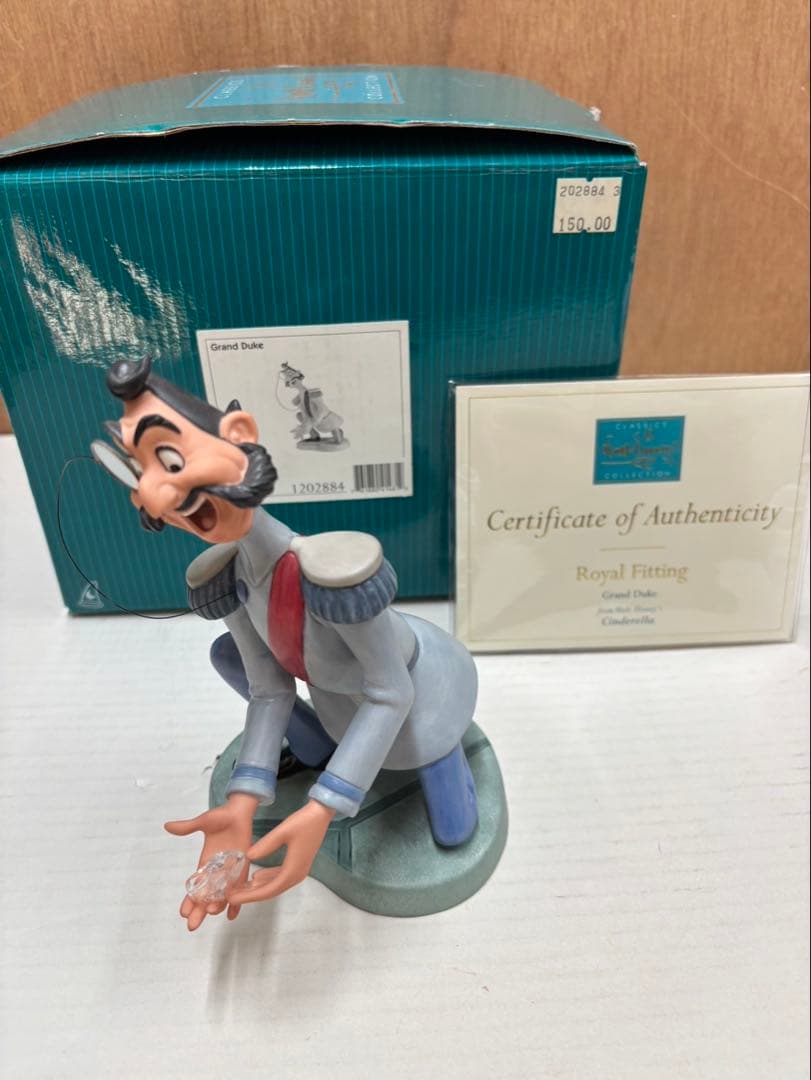 ディズニーwDCC 太公ガラスの靴 ( シンデレラを探しに )
