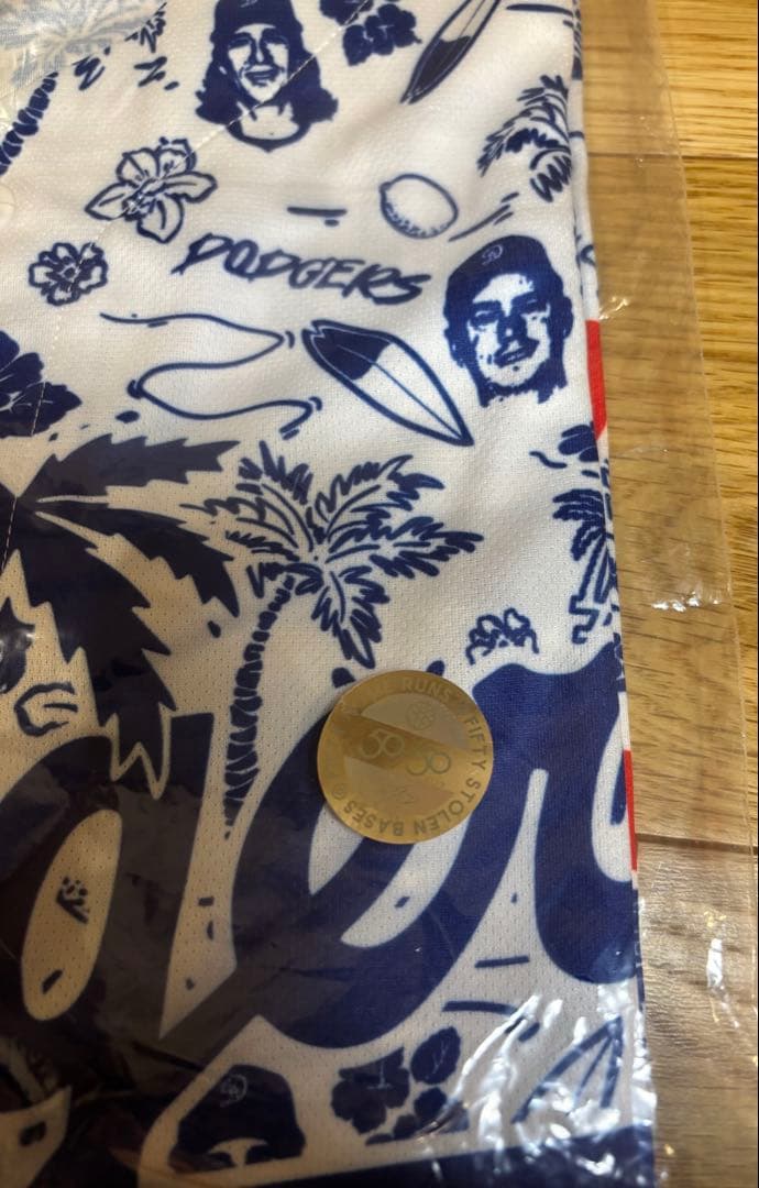 ⭐️期間限定価格⭐️【非売品】大谷翔平 サイン ユニフォーム アロハハワイアンシャツ