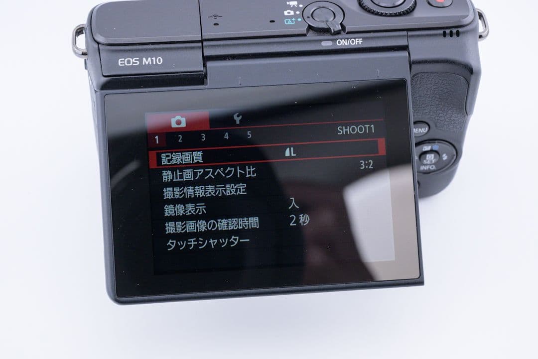 デジタルカメラ Canon EOS M10 + EF-M 15-45mm