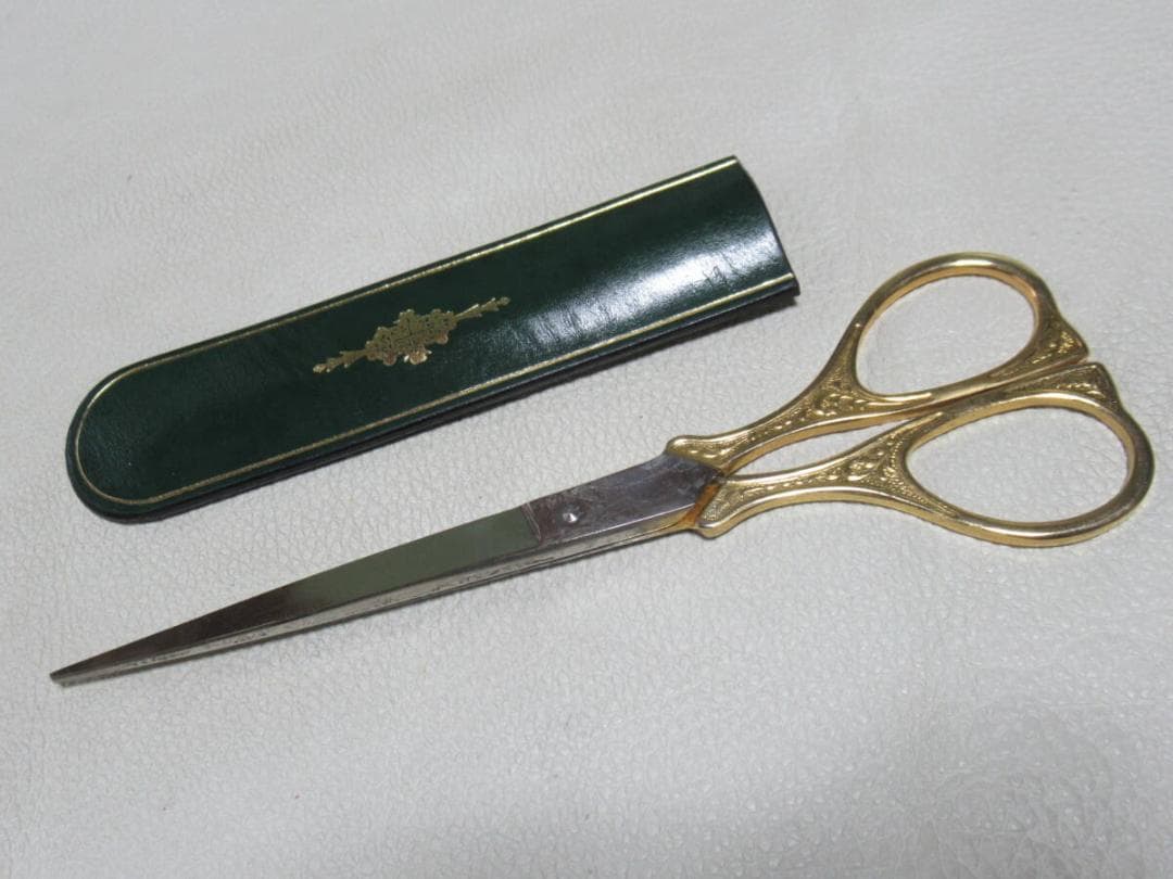 未使用入手困難1960年代 カバー付◆藤本保廣 初期 東京ナイフ ＹＡＸ刻印 鋏