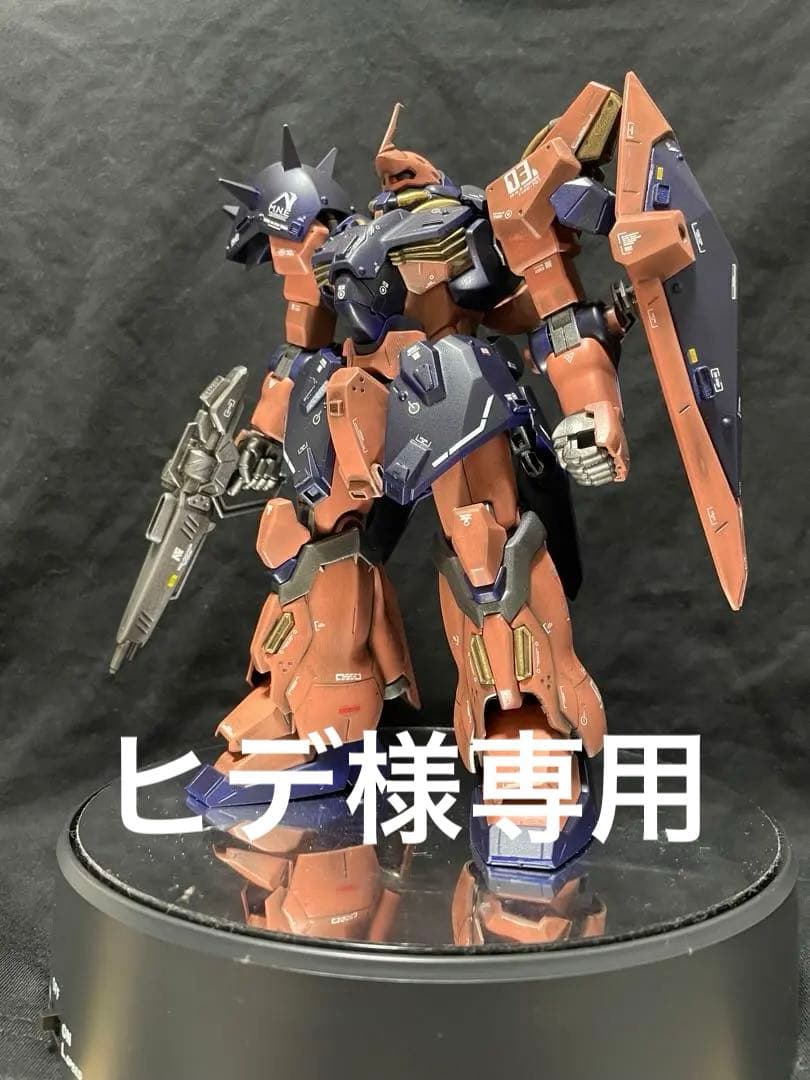 ガンプラHGメッサー塗装完成品