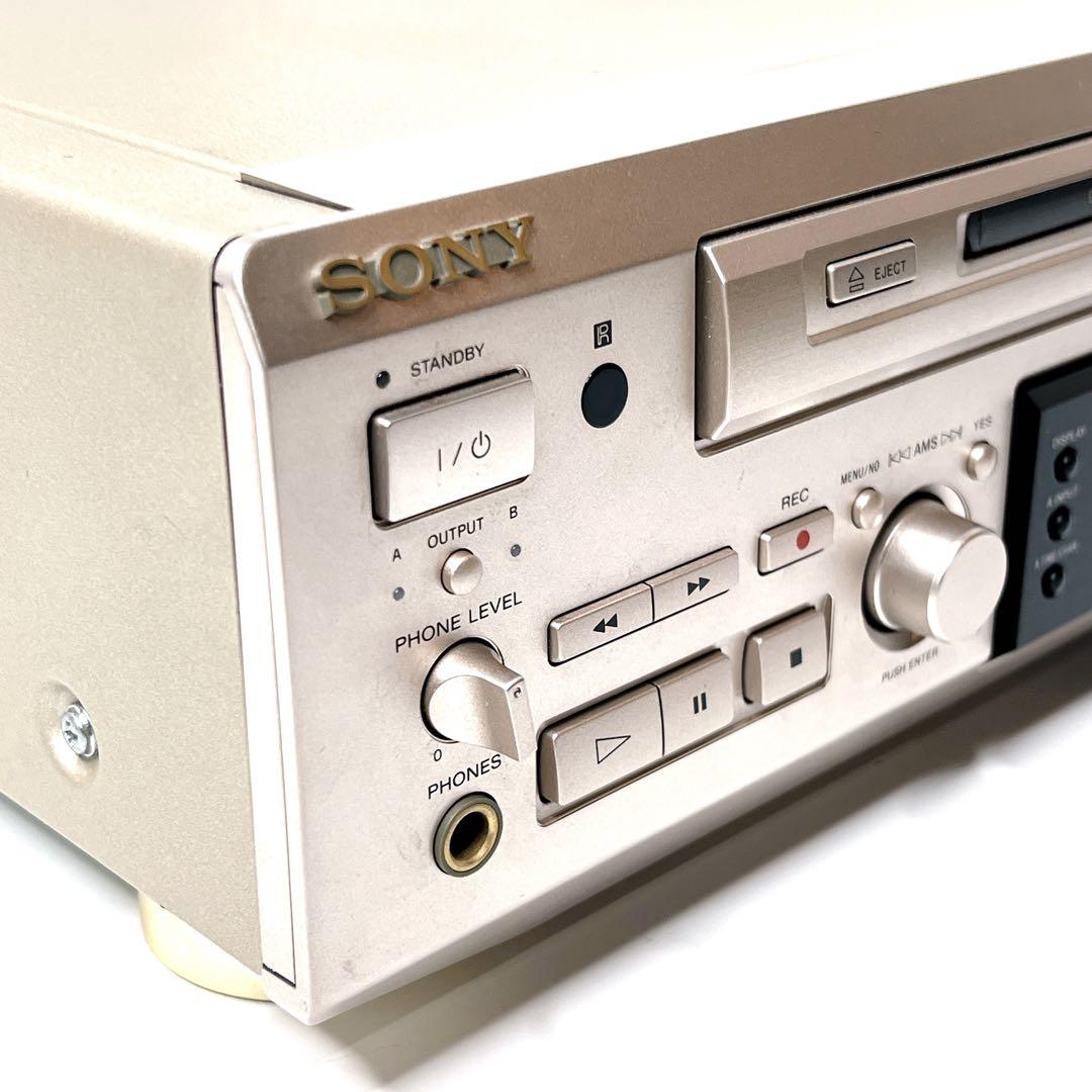 【美品・動作品】SONY MDS-W1 MDデッキ　動作良好
