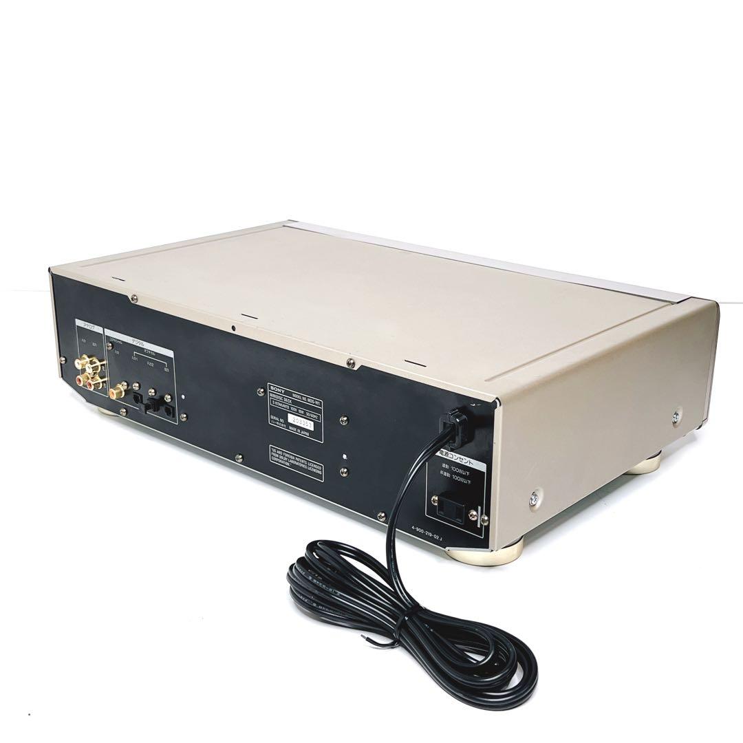 【美品・動作品】SONY MDS-W1 MDデッキ　動作良好