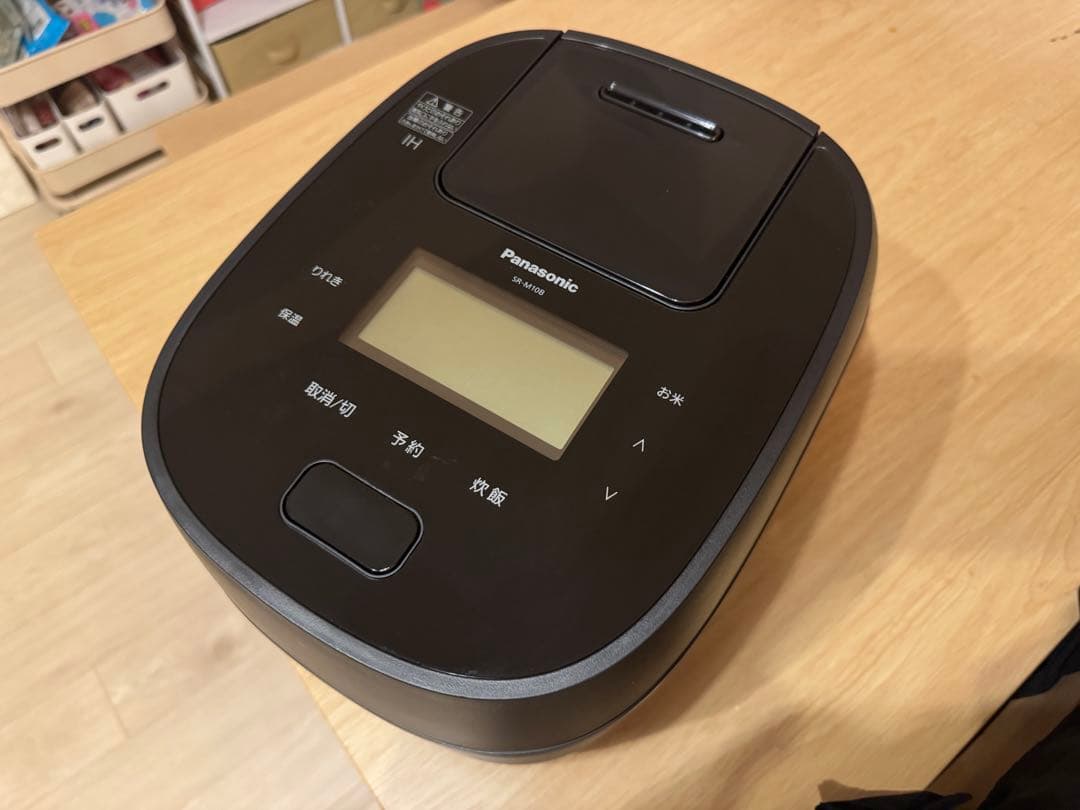 Panasonic SR-PA108 炊飯器 ブラック