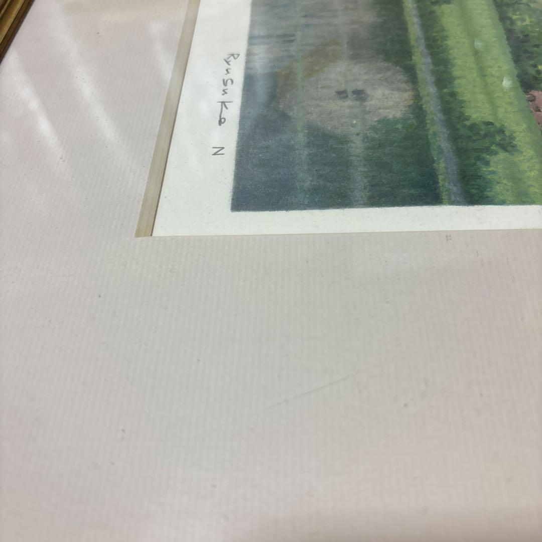 西村龍介　オリジナル リトグラフ　静日