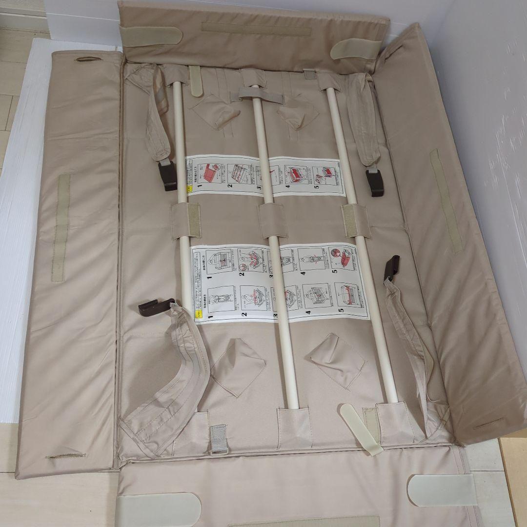 【美品】 アップリカ ココネル ベビーベッド ココア ブラウン プレイヤード