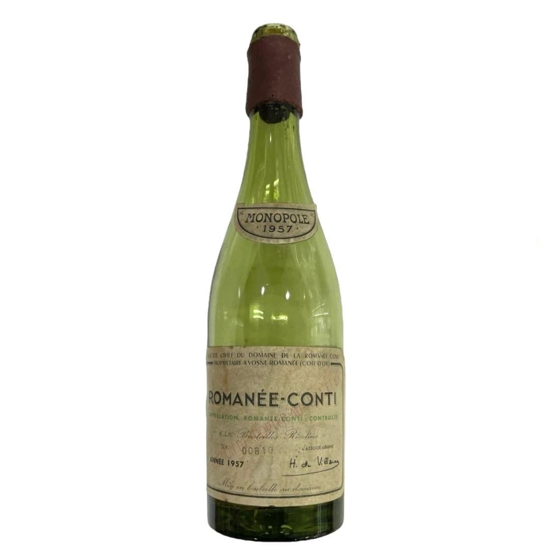 ワイン DRC Romanee conti Empty bottle 1957