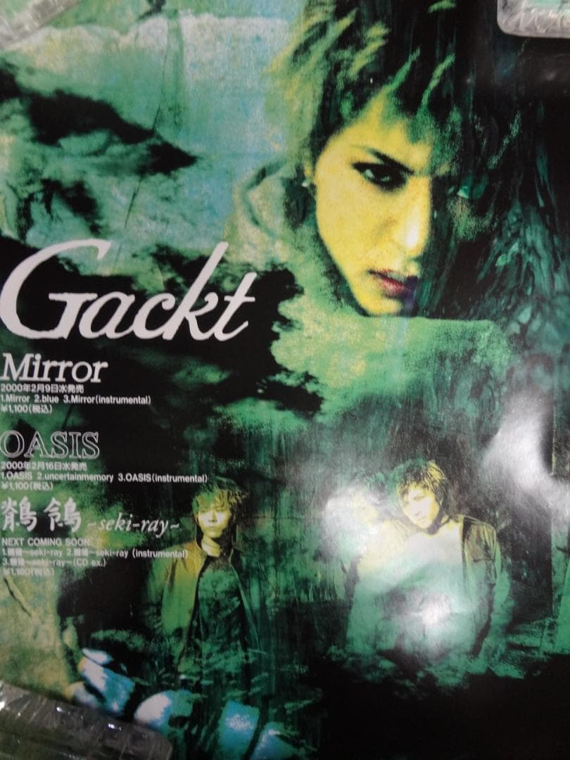 Gａｃｋｔ　ガクト　　入手困難非売品ポスター３０本まとめて