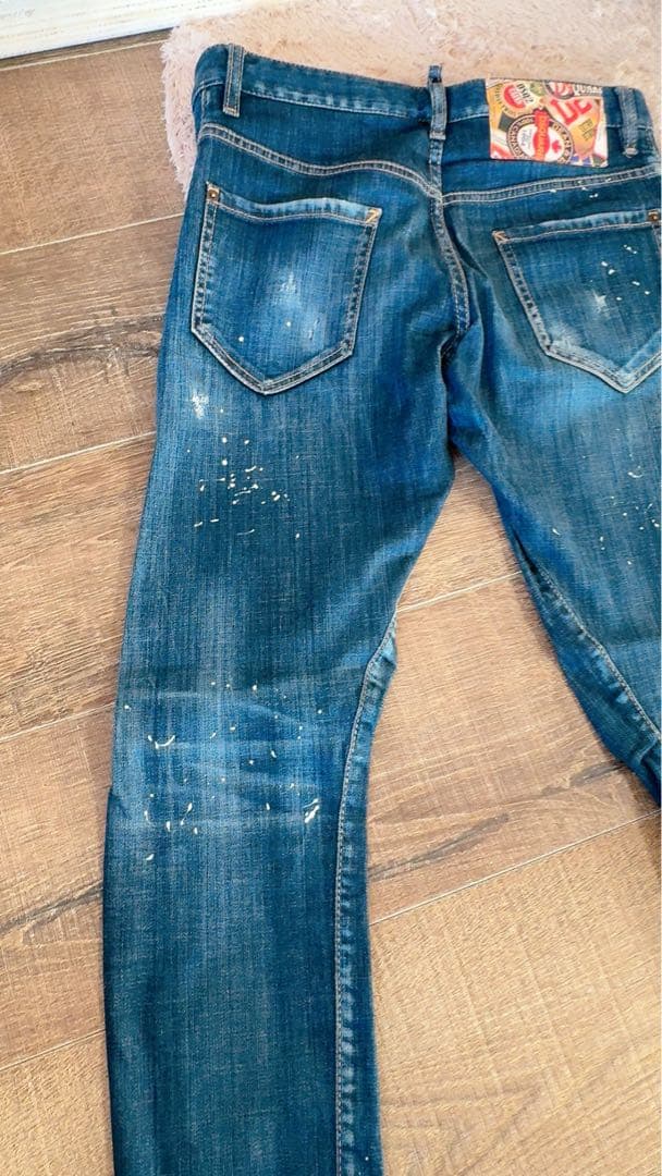 DSQUARED2 ダメージ加工デニム　44