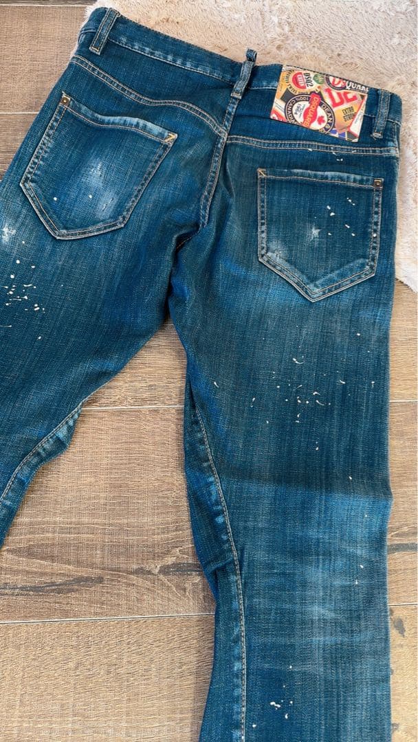 DSQUARED2 ダメージ加工デニム　44