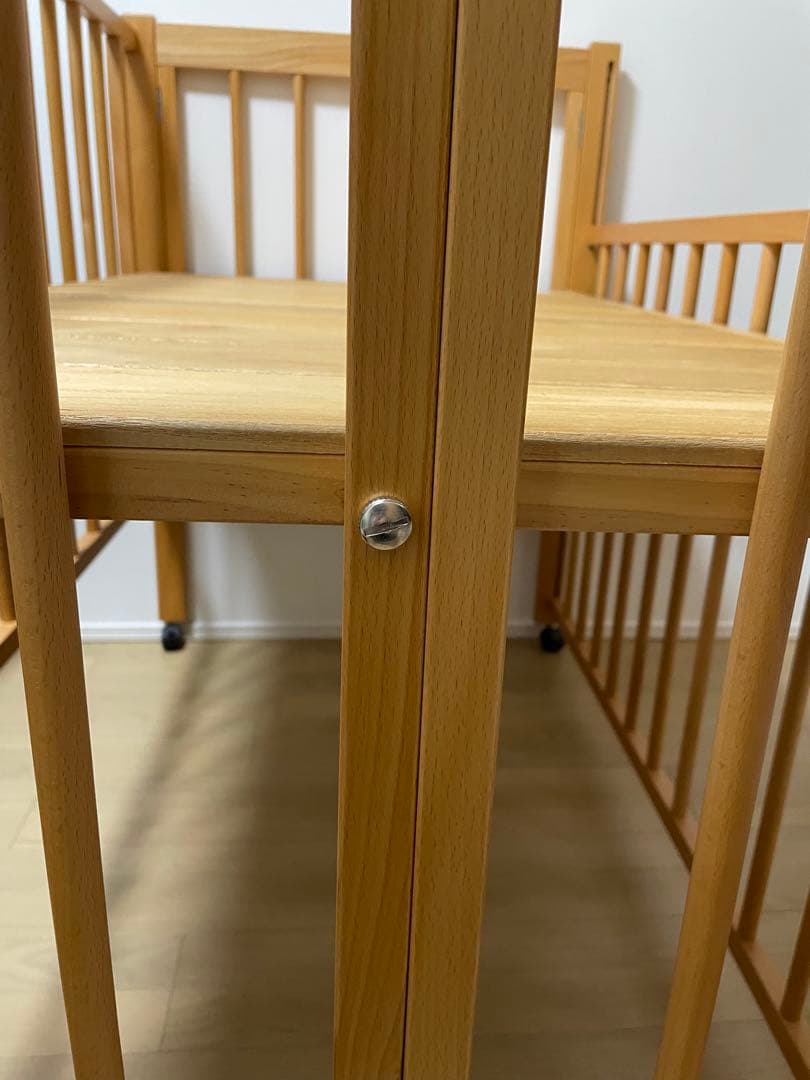 ベビーベット 赤ちゃん折りたたみベッド 石崎家具