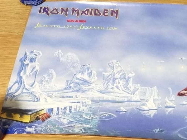 IRON MAIDEN アイアンメイデン 第七の予言 ポスター